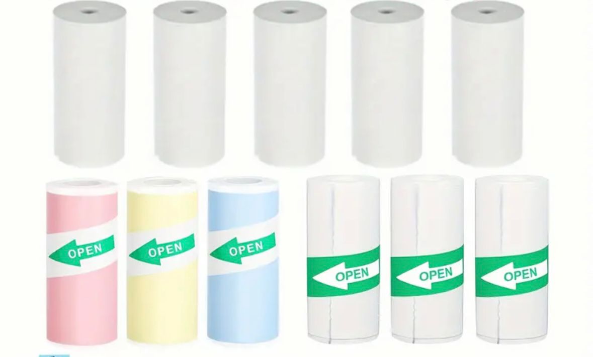 Miniatura 3 de Papel Termico y Adhesivo para mini-impre